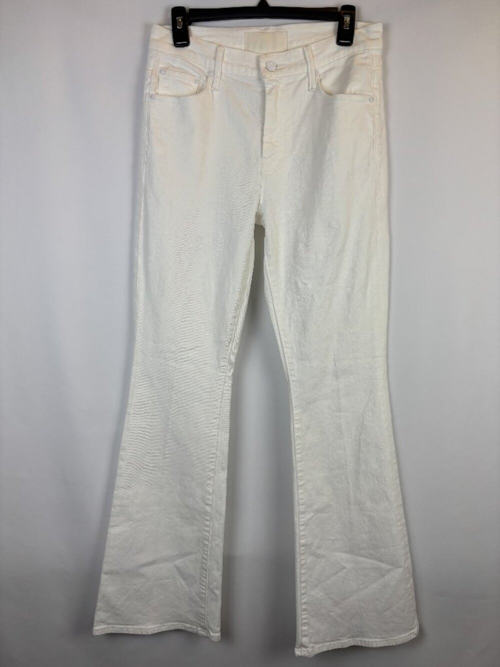28 Mother Superior The Weekender Totally Innocent White Soft Cotton Denim Jeans
